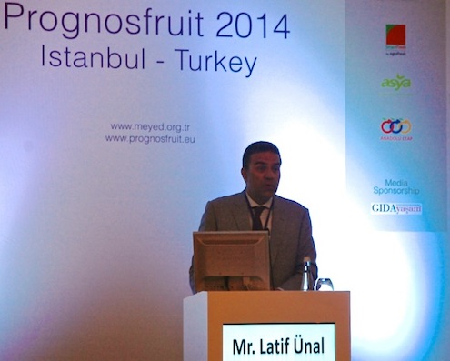 İstanbul Yaş Meyve Sebze İhracatçıları Birliği Başkanı Latif Ünal, birçok ürünün üretiminde Türkiye’nin ilk sıralarda yer aldığına değinerek, amaçlarının bu avantajlarını daha da ileri seviyeye taşımak olduğunu söyledi. 